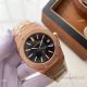 Copy Audemars Piguet Royal Oak Jumbo QUARTZ Watch Rose Gold White Dial (3)_th.jpg